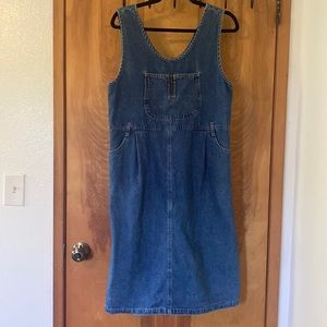 Wrangler File Denim Scoop Dress